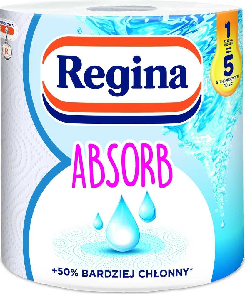 Regina Regina - Ilgiausias virtuvinis rankšluostis, baltas - 3 sluoksnių