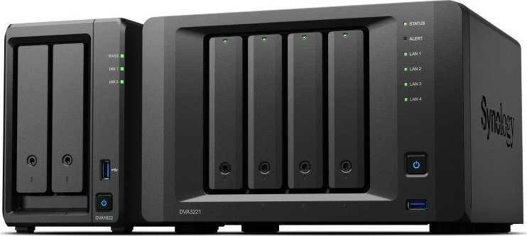 „Synology DVA1622“ | „Intel“ | „Celeron J4125“ | 6 GB | DDR4 su ECC