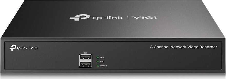 TP-Link VIGI NVR1008H tinklinis vaizdo įrašymo įrenginys (NVR) 1U Juoda