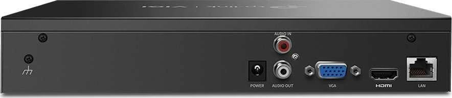 TP-Link VIGI NVR1008H tinklinis vaizdo įrašymo įrenginys (NVR) 1U Juoda