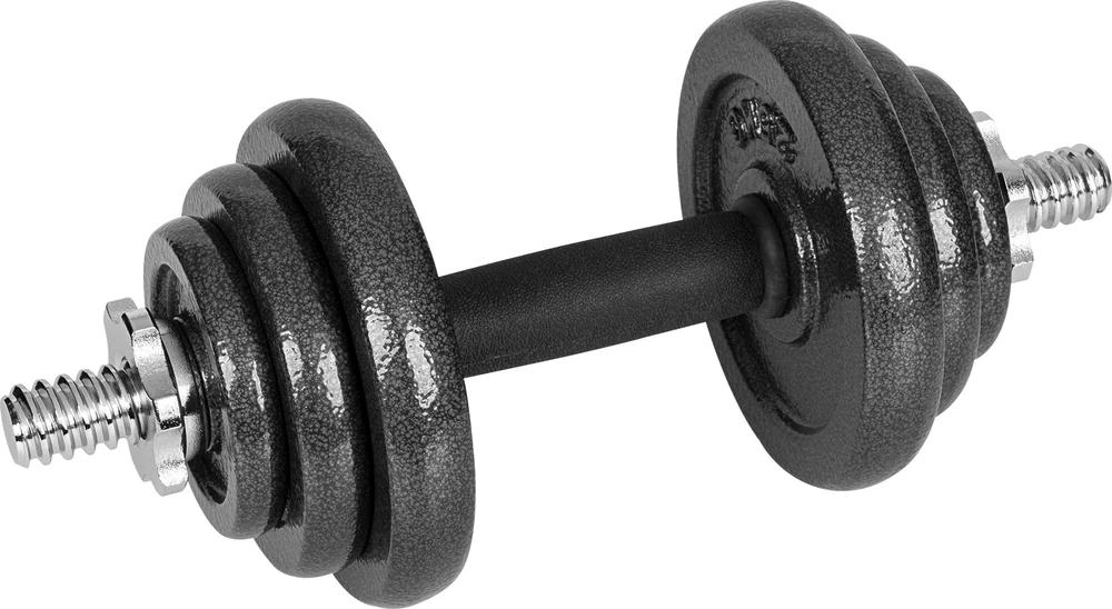REBEL ACTIVE reguliuojamo svorio hanteliai dėkle, 20 kg, su štanga