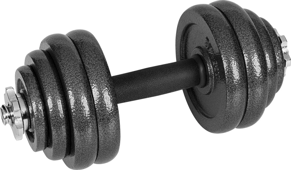 REBEL ACTIVE reguliuojamo svorio hanteliai dėkle, 30 kg, su štanga