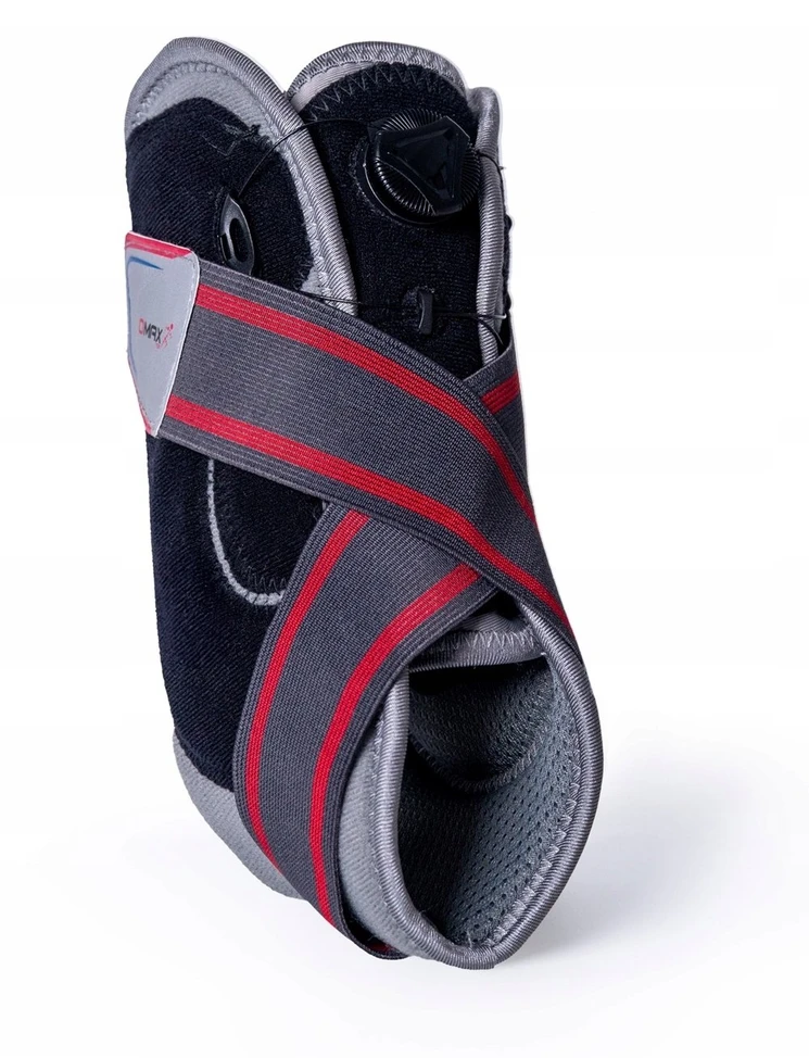 Reha Fund Ankle Orthosis „Malleomax Pro” O-1161/L REHAFUND, Pilkas-Raudona