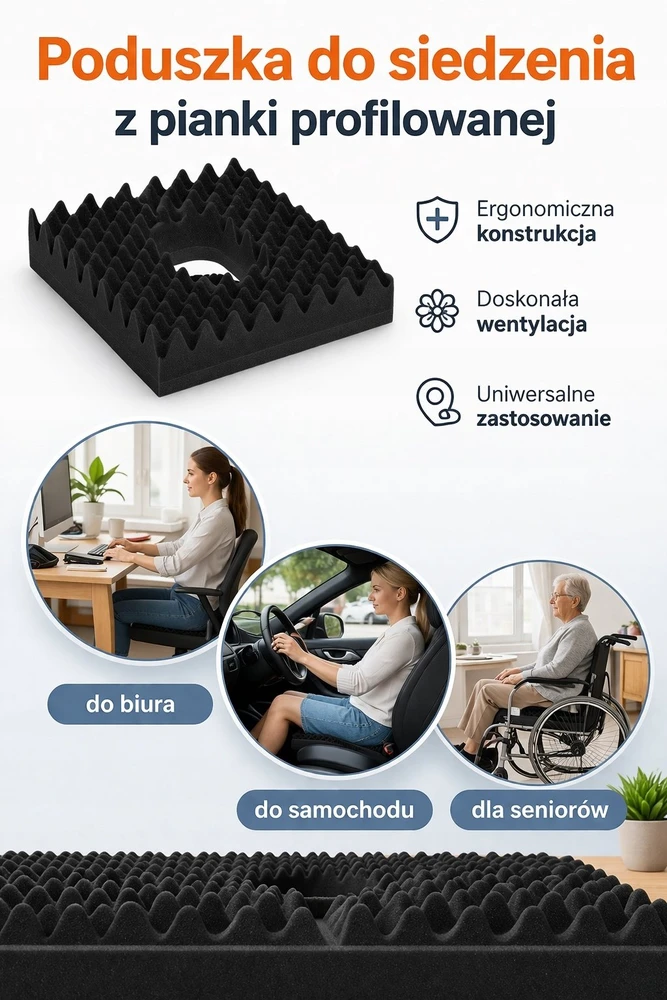 „Reha Fund RF-K1“ pagalvėlė nuo pragulų
