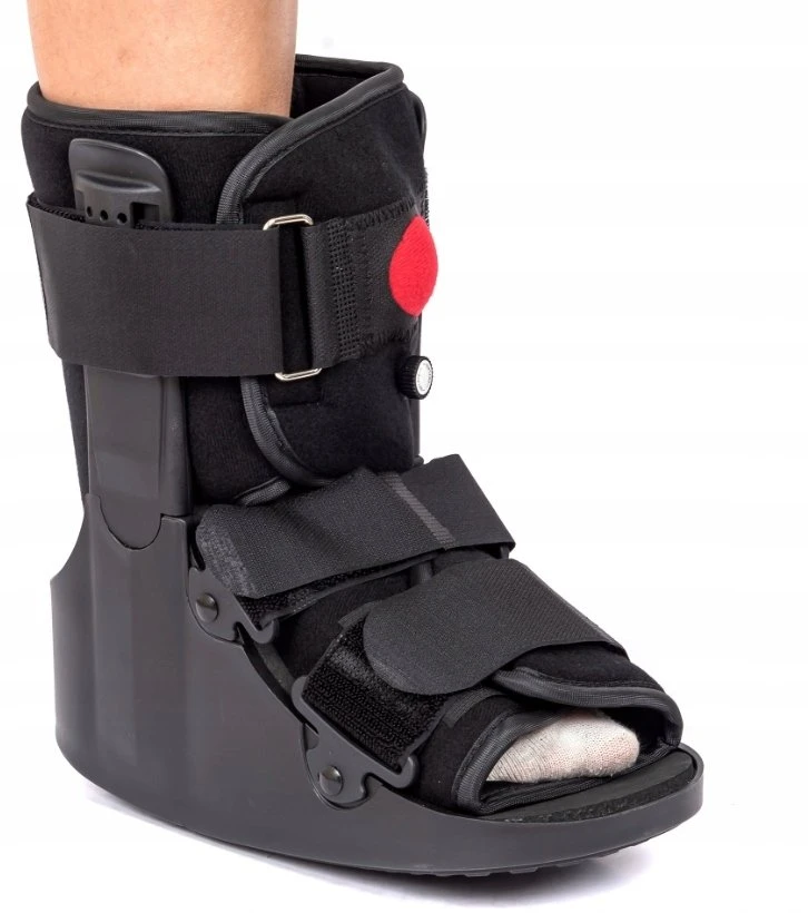 Reha Fund trumpas čiurnos ir pėdos įtvaras „AIR WALKER SHORT“ O-1183/XL REHAFUND, Juodas