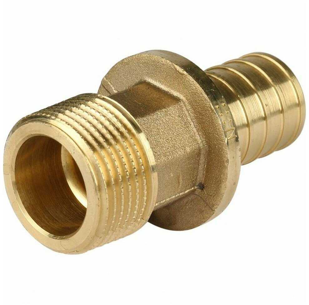 Rehau Adapteris mova RX - 25x3/4 išorinis sriegis RAUTITAN - bronza (DWZ)