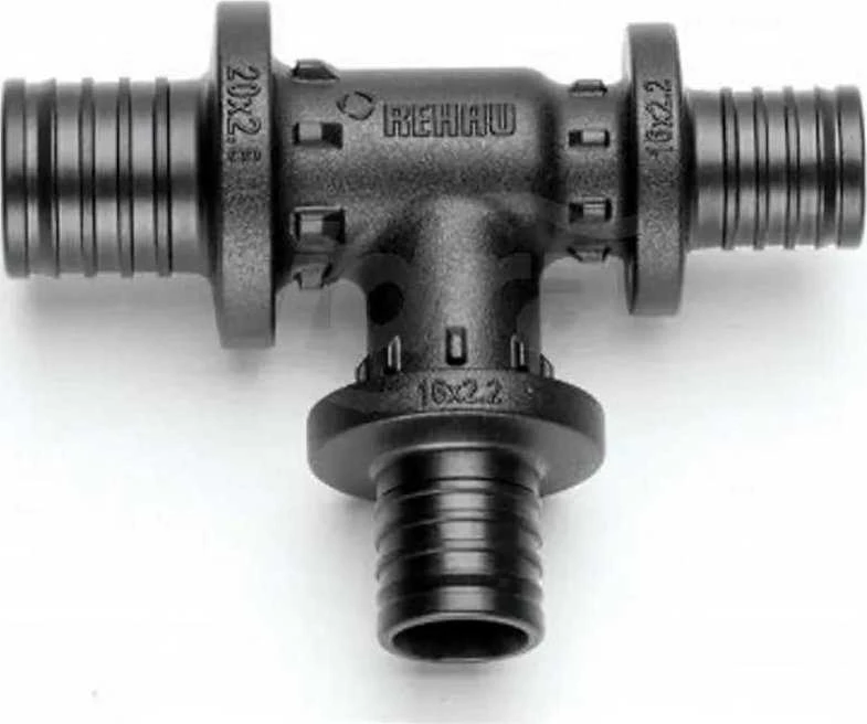 Rehau Raudona marškinėlė PX - 25-20-16 RAUTITAN - PPSU