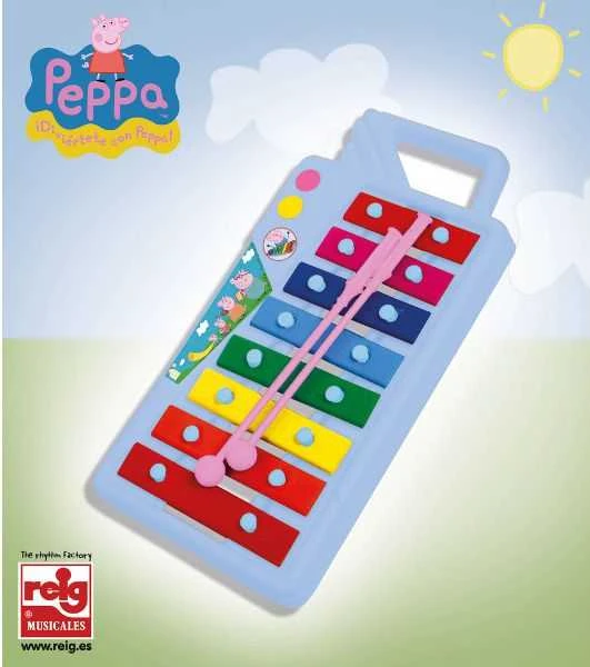 Peppa Pig Reig Musicales Cymbałki Peppa (2341)
