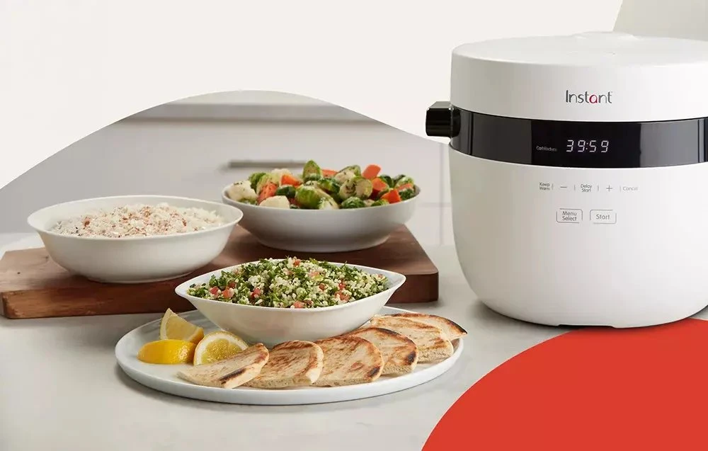 Reishunger Puodas DO GOTOWANIA RYŻU warzyw RYŻOWAR 5L 860W POWŁOKA NIEPRZYWIERAJĄCA