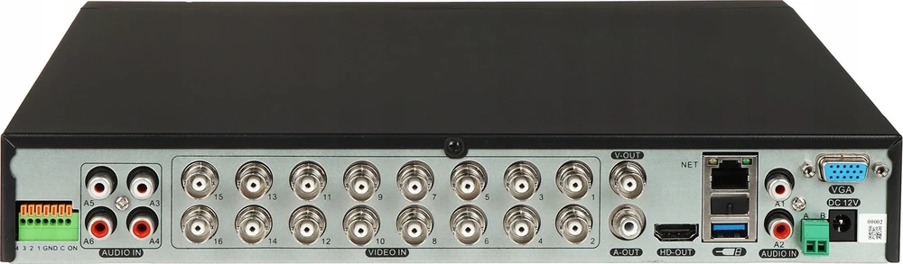 AHD, HD-CVI, HD-TVI, CVBS, IP vaizdo įrašymo įrenginys APTI-XB1612-I5 16 kanalų