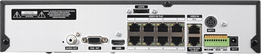 Bcs Ultra BCS-U-NVR0802-A-4K-8P (6 TB)