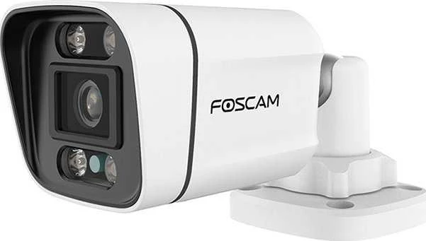 Foscam FNA108E-B4-2T Vaizdo stebėjimo sistema, balta, 4x 4K PoE kulkinė kamera, 1x 8 kanalų NVR