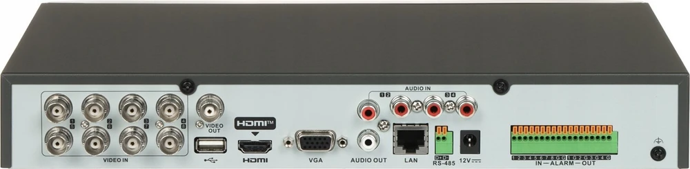 AHD, HD-CVI, HD-TVI, CVBS, IP REGISTRATORIUS IDS-7208HQHI-M1/XT/4A+8/4ALM 8 KANALŲ AcuSense Hikvision