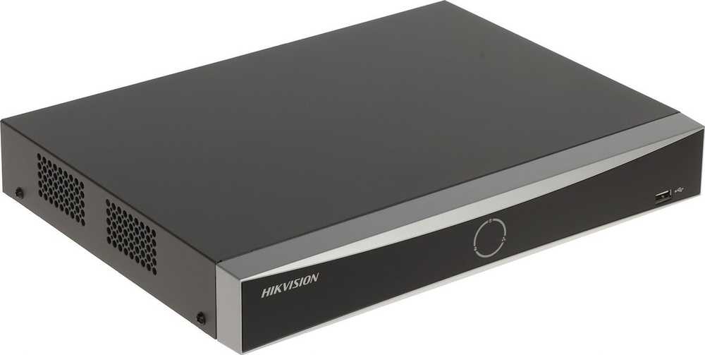 IP REGISTRATORIUS DS-7608NXI-K1/8P(D) 8 KANALŲ, 8 PoE AcuSense Hikvision