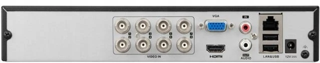 „Hikvision“ 5 viename įrašymo įrenginys „Hilook“ 8 kanalų 4MP DVR-208G-M1/T
