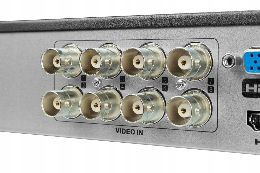 Hikvision Rejestrator 5w1 Hilook 8-kanałowy 5MP DVR-208Q-M1 (E)