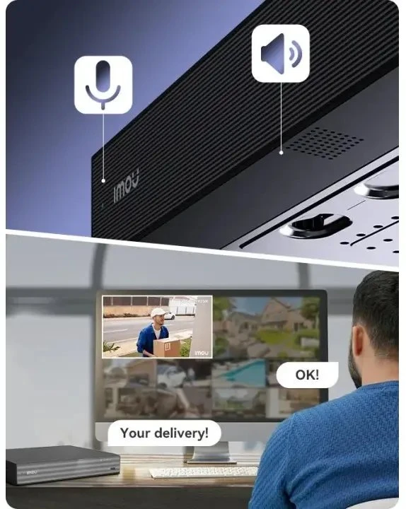 Rejestrator IP Imou 18-kanałowyz dyskiem 4TB Seagate SkyHawk