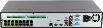 IP ĮRAŠYMO ĮRAŠYMO ĮRENGINYS NVR5432-16HP-XI/PRO 32 KANALAI, 16 PoE WizMind DAHUA