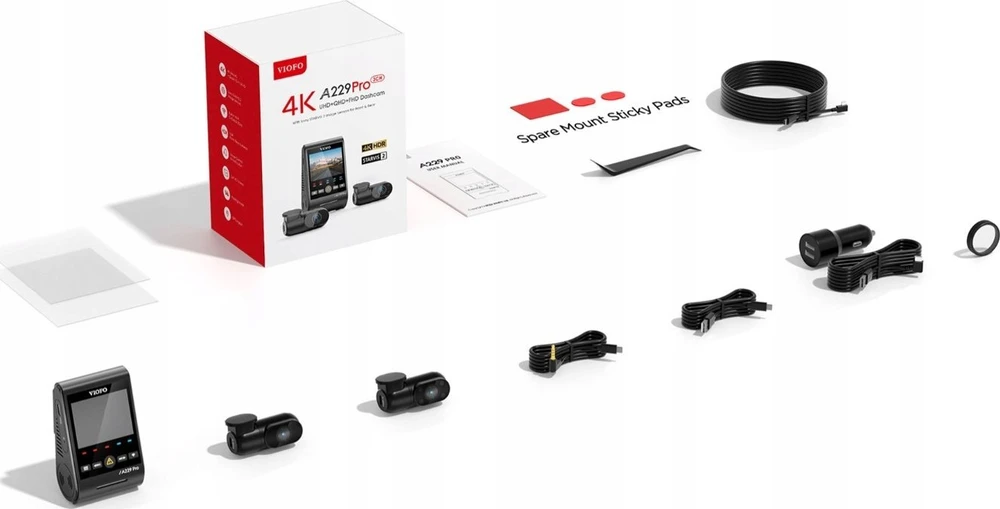 VIOFO A229 Pro 3CH-G GPS - Video recorder