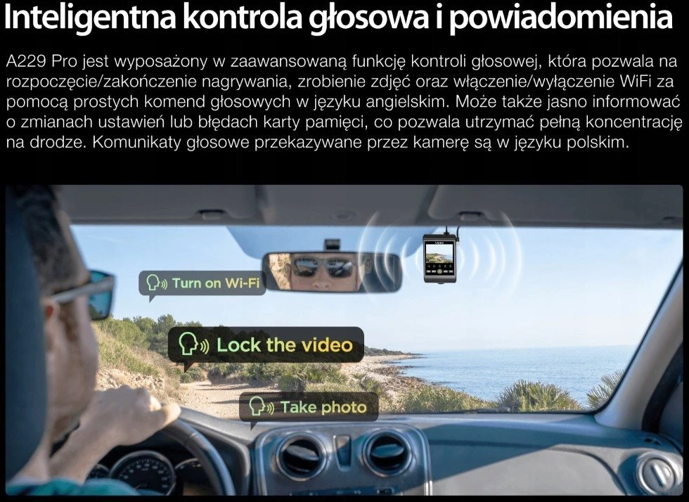 VIOFO A229 Pro 3CH-G GPS - Video recorder