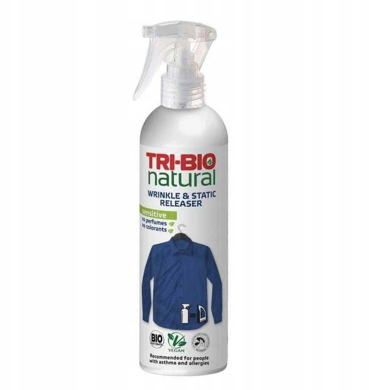 Priemonė drabužių, audinių raukšlių šalinimui tri-bio 0.21l