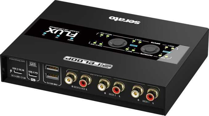 REP Reloop Flux 3.0 kanalai USB