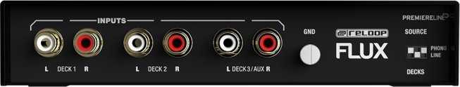 REP Reloop Flux 3.0 kanalai USB