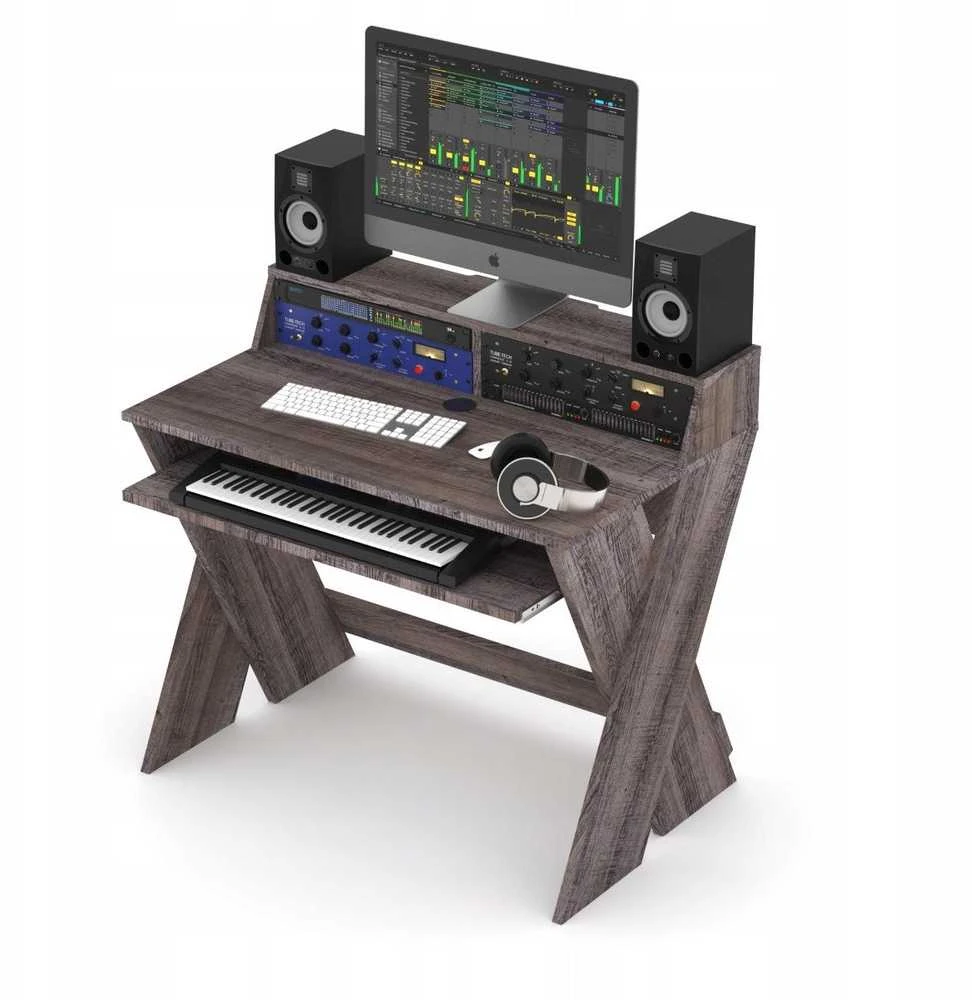 Reloop GLORIOUS Sound Desk kompaktiškas graikinis riešutas