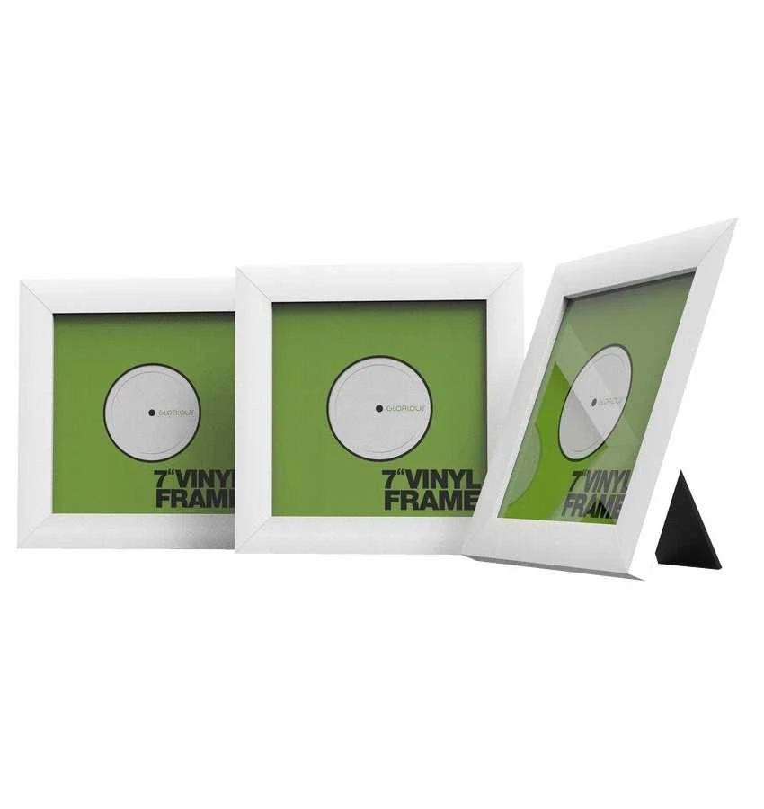 Reloop GLORIOUS Vinyl Frame Set 7 Baltas