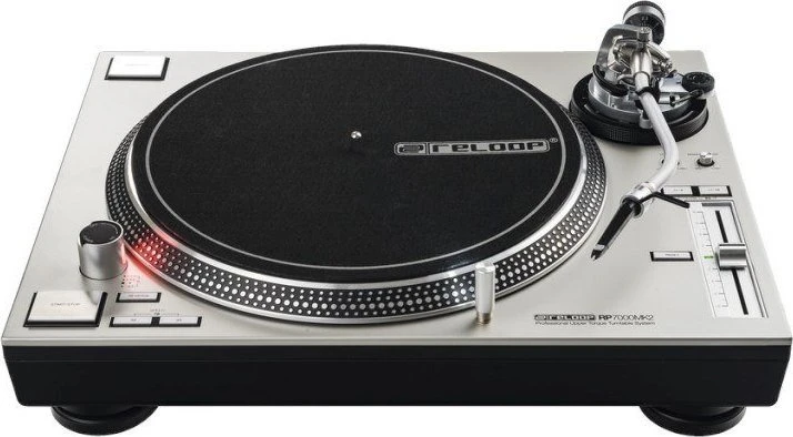 Reloop RP-7000 MK2 Sidabrinis - DJ patefonas