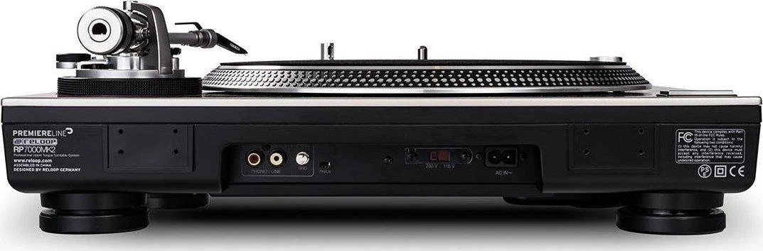 Reloop RP-7000 MK2 Sidabrinis - DJ patefonas