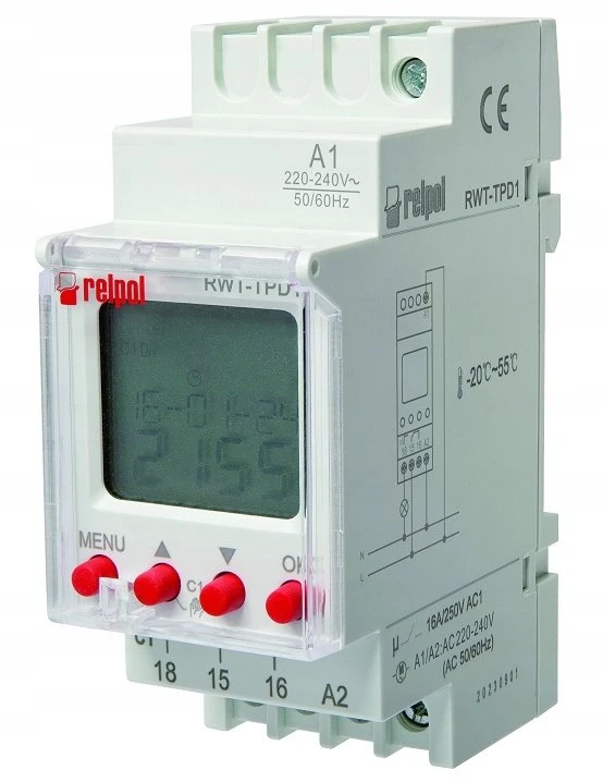 Relpol SAKYKITE. TYG. RWT-TPD1 – IMPULS, LCD, 52 PRO