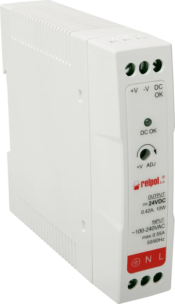 Relpol DĖL IMP. 10 W, 24 V DC RZI20-24-MSN
