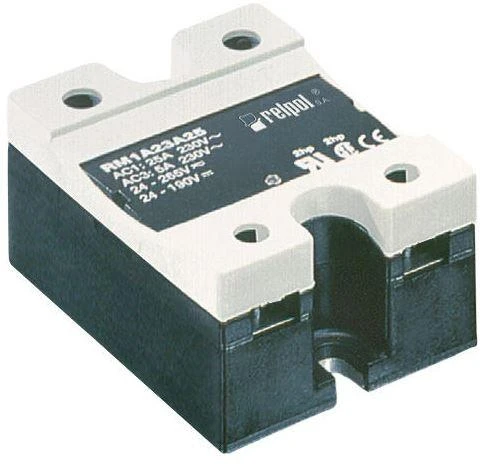 Relpol Vienfazė kietojo kūno relė 50A 480V 4,5-32V DC RM1A48D50