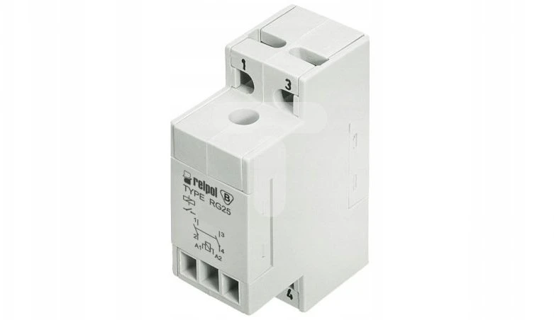 Relpol 863742 Pramoninė relė 2NO 24V AC 50Hz AgSnO2 RG25-3022-28-3024 863742