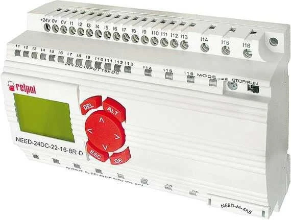 Relpol PROGRAMOS RELĖ 16 ĮVESTIS/8 IŠVESTIS 24VDC