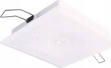 Avarinio šviestuvo STARLET QUAD LED įleidžiamo montavimo rėmelis, baltas