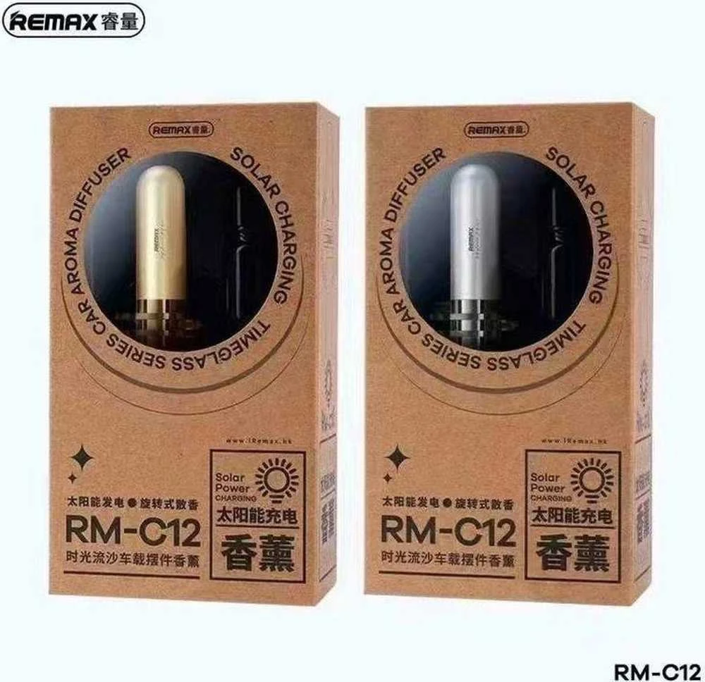 AUTOMOBILINIS ORO GAIVIKLIS REMAX TIMEGLASS RM-C12 SIDABRINIS