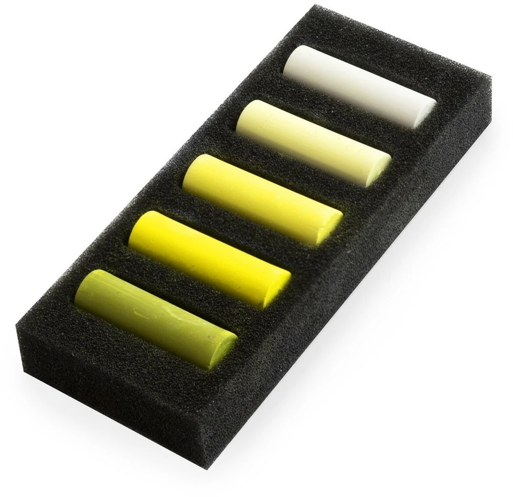 Talens Rembrandt sausų pastelų rinkinys "cool Yellows", 5 spalvos