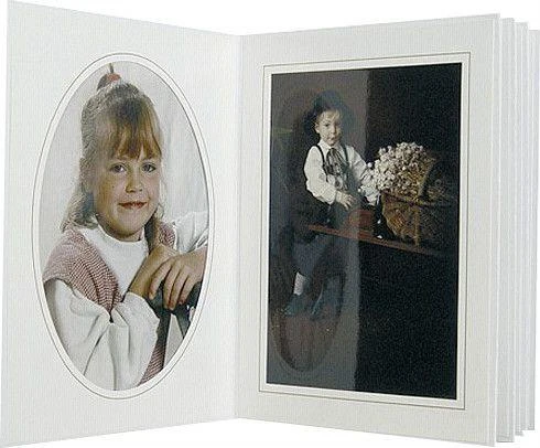 Nuotraukų rėmelis 1x125 Daiber Passepartouts 13x18 balta/auksinė linija