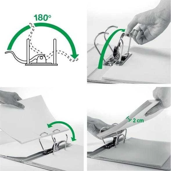 Leitz 180 laipsnių segiklio mechanizmo schema