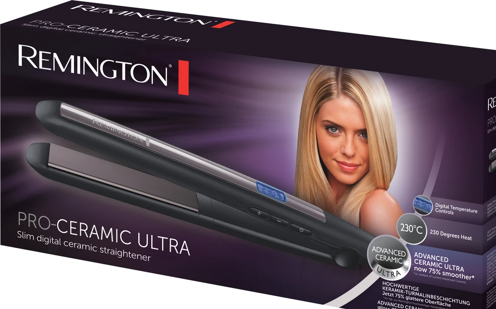 Plaukų tiesinimo žnyplės REMINGTON S5505 juodai rudos spalvos