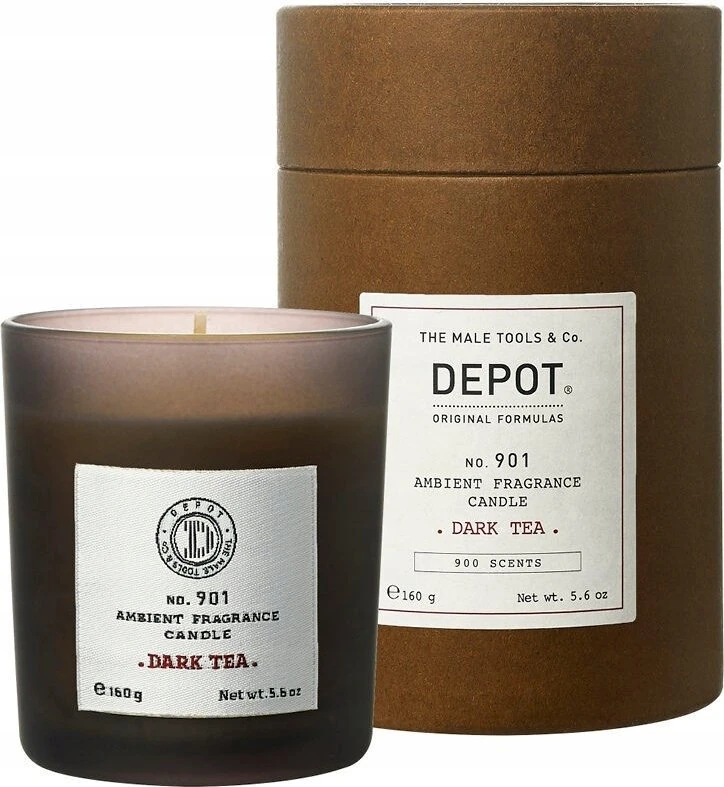 „Depot 900 Scents No. 901 Dark Tea“ kvapioji žvakė, 160 g