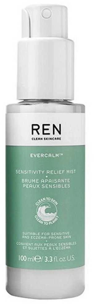 Ren Clean Skincare REN Evercalm Sensitivity Relief Mist veido dulksna jautriai odai, 100 ml