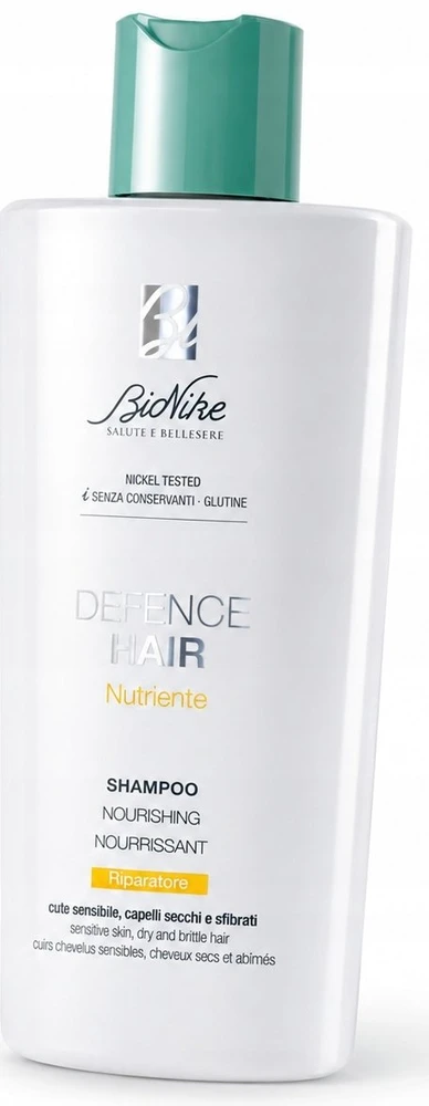 BioNike Defence Hair Hair Šampūnas maitininantis & Repairing, 200 ml