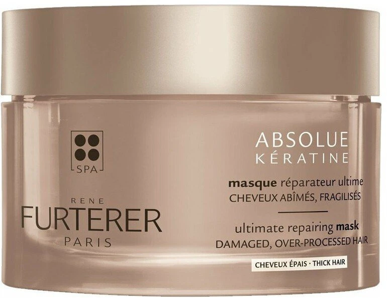 René Furterer Absolue Kératine atkuriamoji kaukė storiems plaukams 200 ml