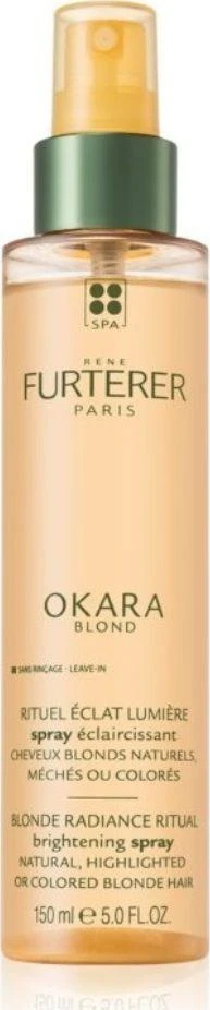 "Rene Furterer Okara Blond Blond Radiance Ritual" šviesinantis purškiklis 150ml
