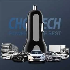 Kroviklis CHOETECH 2xUSB-C: 12-24V, 40W, QC3.0+ PD