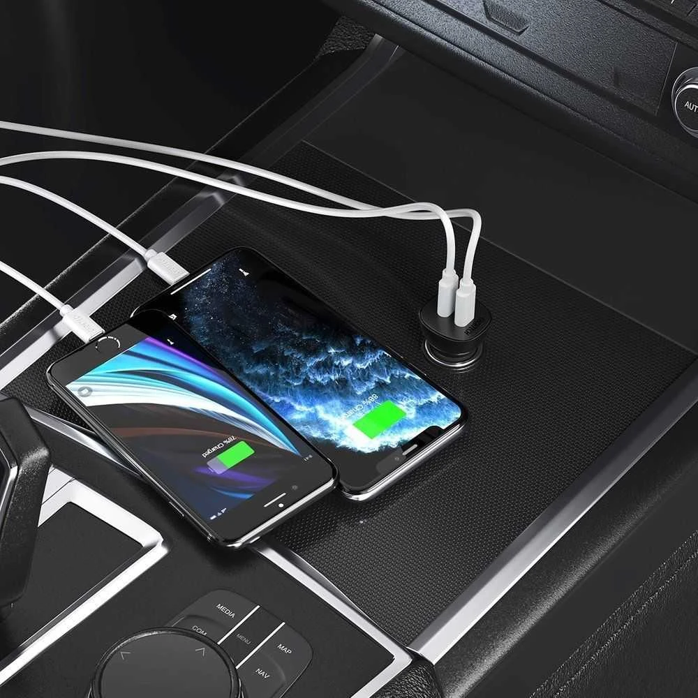 Kroviklis CHOETECH 2xUSB-C: 12-24V, 40W, QC3.0+ PD