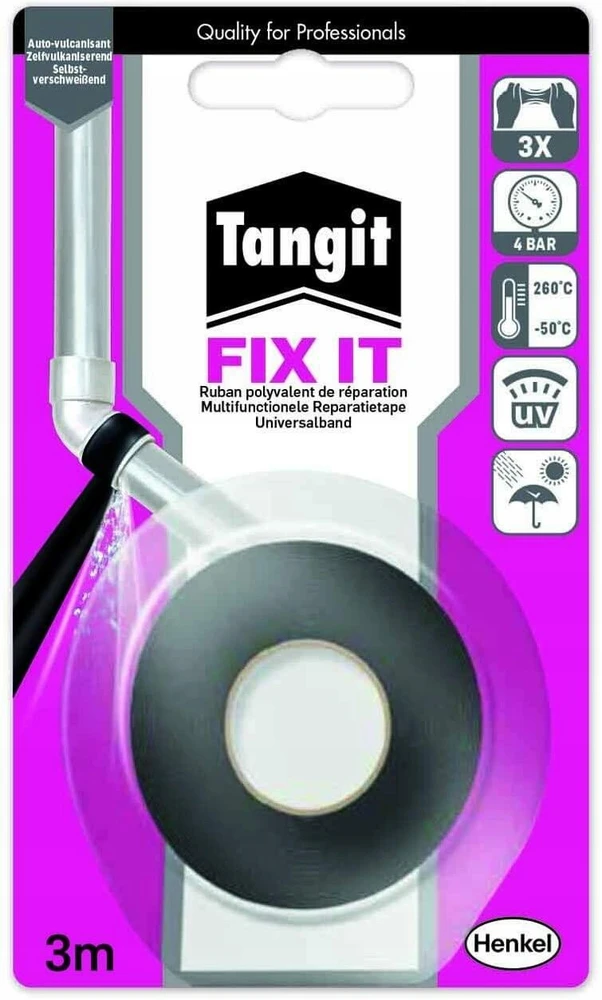 Silikoninė sandarinimo juosta 3m, Tangit FIX IT